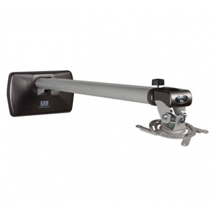 Настенное крепление с длинной регулируемой штангой для проектора Short Throw, нагрузка до 10 кг B-TECH BT884-L/W-YCEHKA