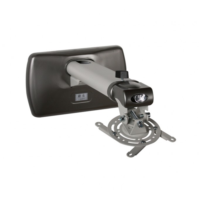 Настенное крепление со средней регулируемой штангой для проектора Short Throw, нагрузка до 10 кг B-TECH BT884-M/W-YCEHKA